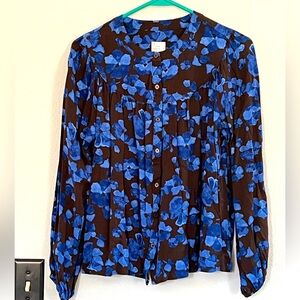 A New Day Floral Blouse